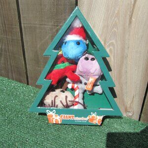 Brand New Giant Microbes By Drew Oliver Plush Christmas Tree Ornament Set